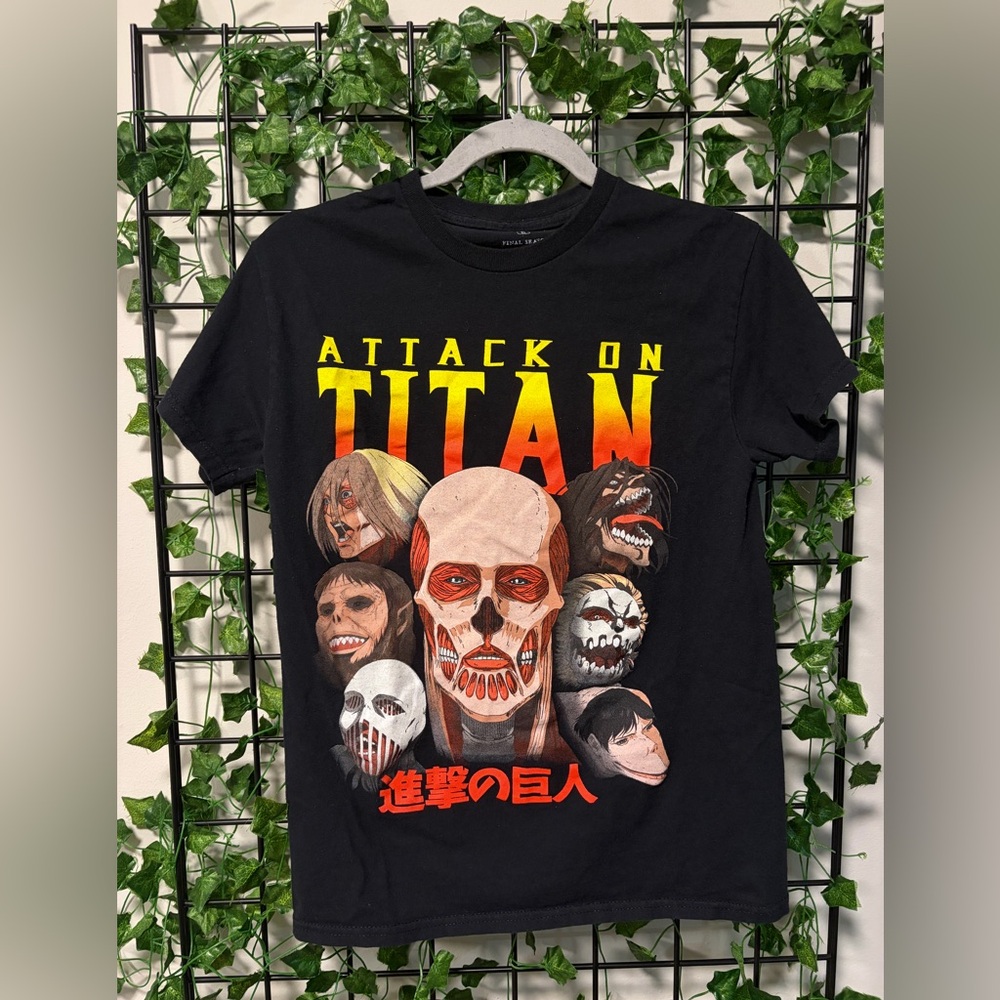 Black Attack on Titan Graphic Tee
